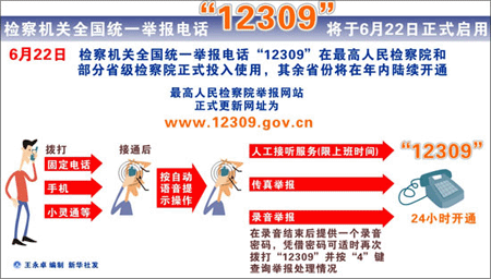 [综合]最高检:力争网民24小时顺畅登陆举报网站
