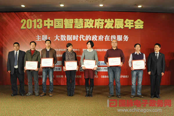 2013政府透明度领先单位结果发布