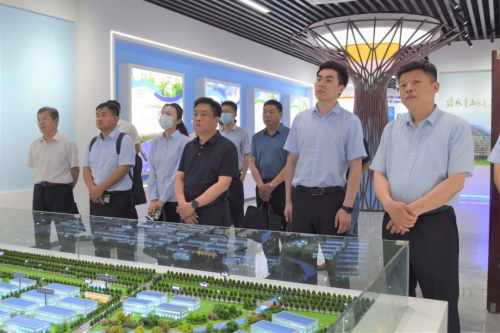 山东人才集团到老城街道对接交流合作事宜