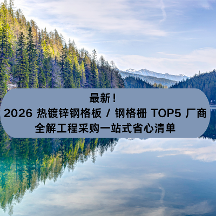 最新！2026 热镀锌钢格板 / 钢格栅 TOP5 厂商全解 工程采购一站式省心清单