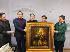 心若菩提敬天爱人 著名爱国人士华国中拜会中国首善曹德旺先生
