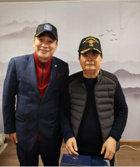 心若菩提敬天爱人 著名爱国人士华国中拜会中国首善曹德旺先生