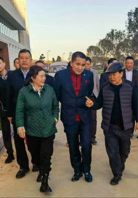 心若菩提敬天爱人 著名爱国人士华国中拜会中国首善曹德旺先生